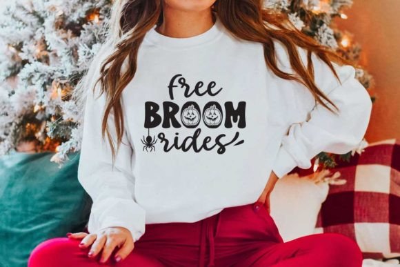 Free Broom Rides: A Halloween Embroidery Design Review