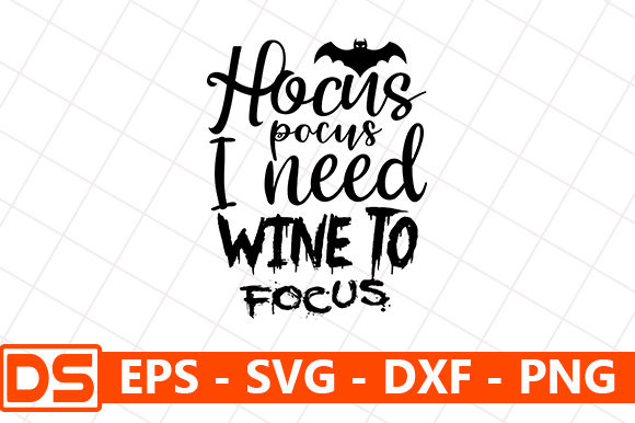 Hocus Pocus I Need Wine to Focus Embroidery Design Review