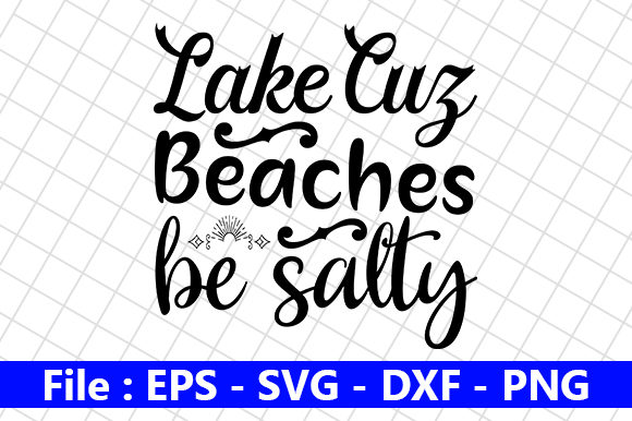 Lake Cuz Beaches Be Salty – A Coastal-Inspired Embroidery Design Review