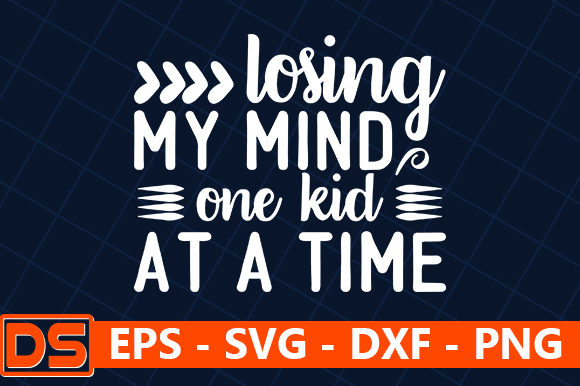 Losing My Mind One Kid at a Time Embroidery Design Review