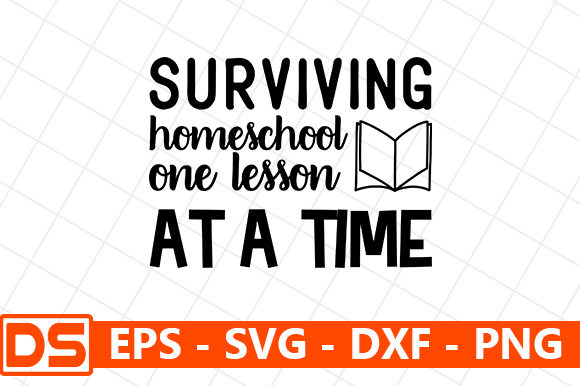 Surviving Homeschool One Lesson at a Time Embroidery Design Review